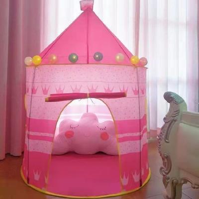 China Sports Toy Children Small Foldable Child Indoor Outdoor Teepee Castle House Toy Tent For Kids Play for sale