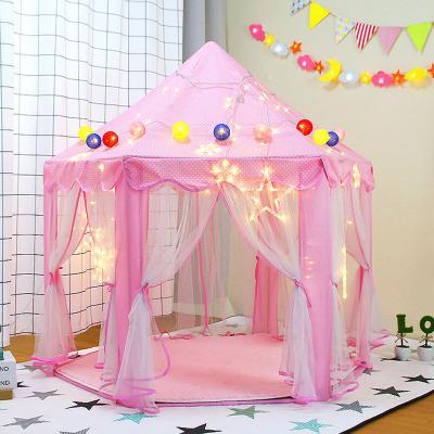 China Sports Toy Indoor Outdoor Princess Tent Kids Playhouse Play Tent Kids Castle Breathable Household Safety Play Kids Tents for sale