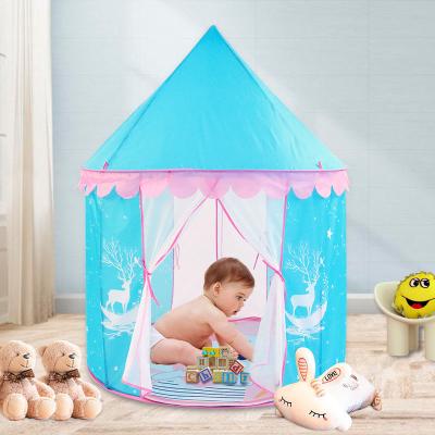 China Sports Play Foldable Material Small Kid Play Tent Kids Tent Indoor Outdoor Castle Kids House for sale