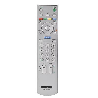 China Outdoor TV Remote Control RM-ED007 for Sony, Smart TV Remote Control Replacement for Sony RM-ED007 Smart Digital TV (White) for sale