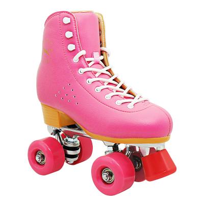 China Track/Store/Personal Use Customize 4 Wheel Colorful Aluminum Plate Quad Skate Rental Track Skating for sale