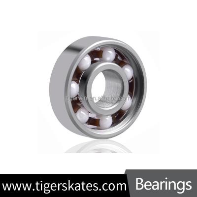 China Longboard Hybrid Groove Longboard Tiger Skate 608 Skateboard Ball Skateboard Bearings Skateboard Deep Inline Skate White Ceramic Machinery/Bike/Skating/Bearing 8*22*7mm for sale