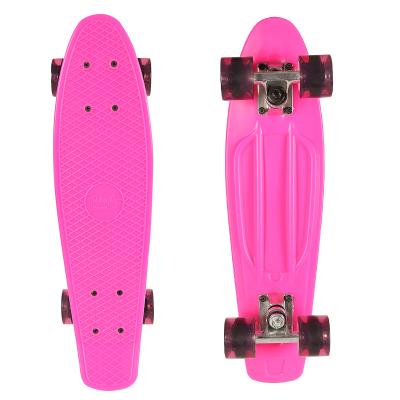 China Wholesale Plastic Skateboard Skate Board 22x6