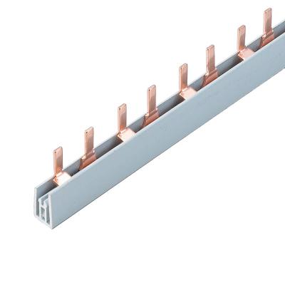 China Chinese Factory Copper Fence 2p 32a Pin Type Mcb Busbar Bus Bar Fence Pin Type for sale