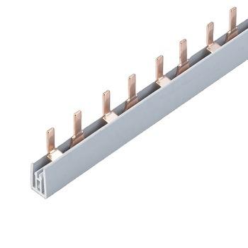 China Factory New Arrival Fire Resistance Professional Pure Copper PVC Pin Type 4p 80a Mcb Electrical Copper Bus Bar for sale