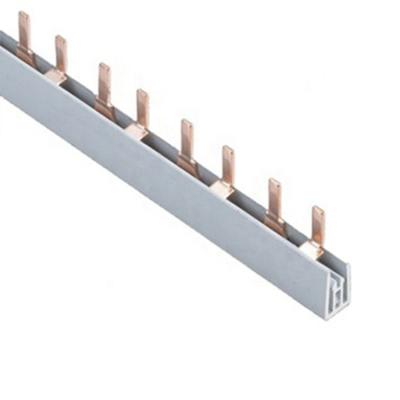 China Mcb 2p 80a Copper Copper Busbar Terminal Connection For Electrical Panel for sale