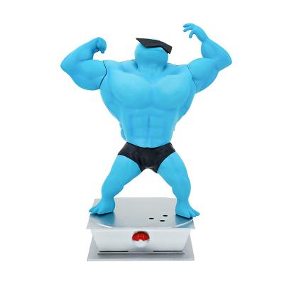 China Pikachu Charmander Squirtle Anime Action Figure Bodybuilding Series Eco-friendly Material PVC Fitness Muscle Boost-Mons Figures Gk Statue Figurine for sale