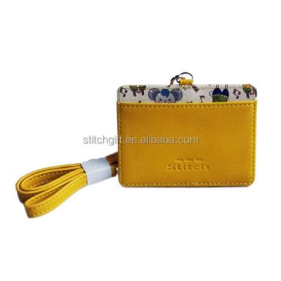 China New Fashion Fashion PU Leather ID Card Holder Credit Card Case Custom Logo for sale