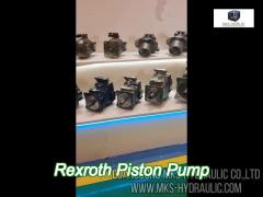 single cylinder a4vsg180 hydraulic closed circuit pumps rexroth variable plunger pump