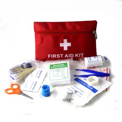 China Portable Mini Emergency First Aid Kit Medical Survival Bag Mini Emergency Bag Picnic and Earthquake Rescue Bag for sale