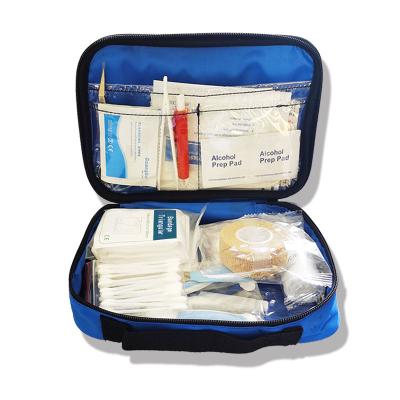 China 2021 Waterproof Car First Aid Devices Kit Packed With Hospital Grade Regular Medical Supplies for sale