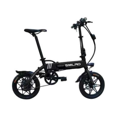 China Wholesale Aluminum Alloy 14 Inch Aluminum Alloy Frame 36V 250W Folding Portable Electric Bike for sale