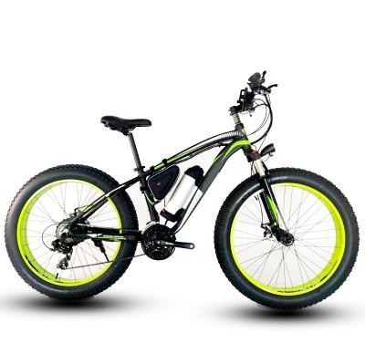 China Aluminum Alloy Good Quality Professional 26 Inch 21 Speed ​​Fat Tire Snow Mountain Bike for sale