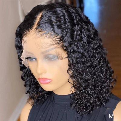 China Wholesale Durable Big 8-14 Hair Stream Lace Front Brazilian Straight Bob Human Hair Wigs Short Virgin Hair Wig For Black Women for sale