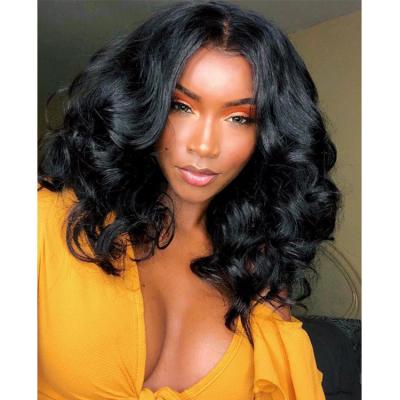 China Long Lasting Bob Wigs Lace Front Short Human Hair Virgin Hair Wig With Baby Hair Pre Plucked Hairline for sale