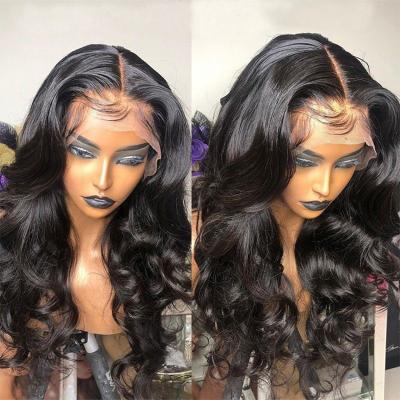 China Cheap Long Lasting Hair Wigs Wholesale Brazilian Transparent Lace Front Closure Human Hair Wigs For Black Women for sale