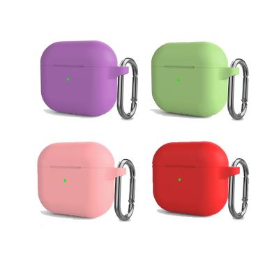 China Shockproof Cover Device For Airpods 3 Wholesale Soft Silicone Thickened Silicon Cover Case For Airpod 3 For Air Pod 3 Case For Airpods 3 for sale