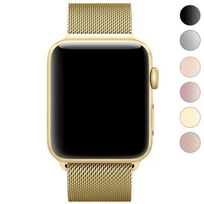 China Hot New Milanese Stainless Steel Buckle Stainless Steel Metal Strap Strap For Apple Watch, Band 41mm 45mm 42mm Strap For Apple Watch for sale