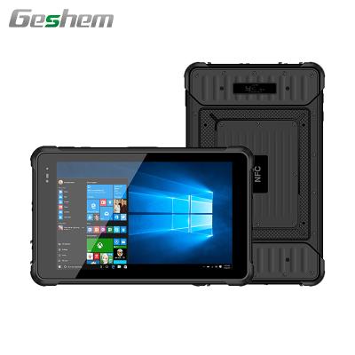 China Customization 8 Inch Win10 4Gb Waterproof Ram 64Gb Rom Industrial Rugged Tablet Fingerprint for sale