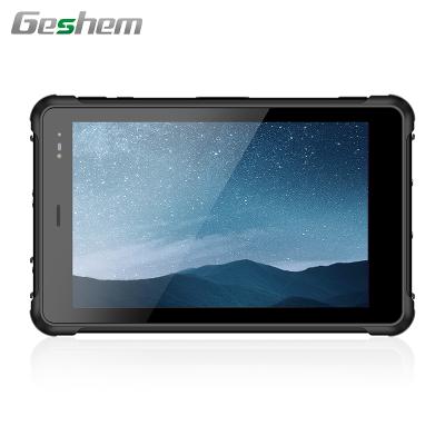 China Shenzhen Android Outdoor Portable 4G Rugged IP67 Waterproof Tablet 8 Inch Fingerprint Rugged Sim Card Tablet for sale