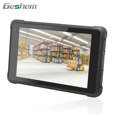 China Waterproof OEM ODM Customize 4Gb 64Gb 8 Inch SI HF UHF RFID Android Rugged Tablet for sale