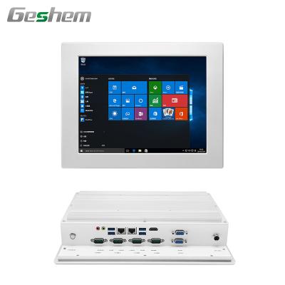 China Touch Screen 12 Inch All In One Industrial Resistive Computer Touch Screen Panel PC for sale