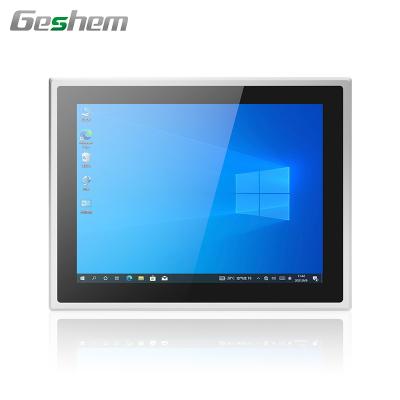 China 15 Inch Embedded Capacitive Touch Screen PC All In One Fanless Waterproof Industrial PC Panel 15 Inch for sale