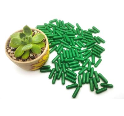 China Dark Green Separate Capsules Size 1 Printed Hard Capsules 00# 0# 1# 2# 3# 4# for sale