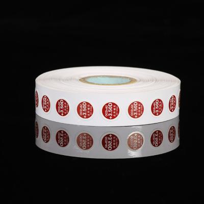 China Wholesale Custom Printed Scratch Roll Self Adhesive Label Shopping- Thank You Sticker For Supporting My Small Business for sale