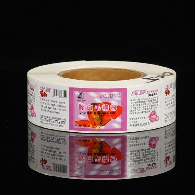 China Custom Scratch Product Sticker- Printing Logo Label Rolls Adhesive for sale