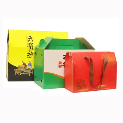 China Recyclable Fruit Cardboard Layer Cardboard Box Shipping Carton Corrugated for sale