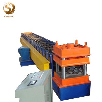 Китай the best quality highway guardrail crash barrier roll forming machine продается