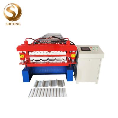 China Computer control new design double layer roll forming machine for sale