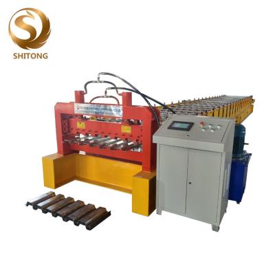 Китай high efficiency galvanizing   metal floor decking forming machine продается