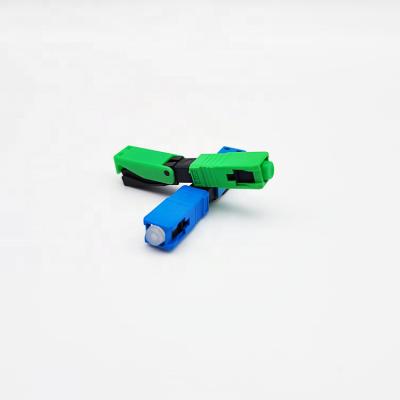 China FTTH Interfaces SC APC UPC Fast Fiber Optic Cable Ftth Solution Products Field Assembly Fast Connector Connector for sale