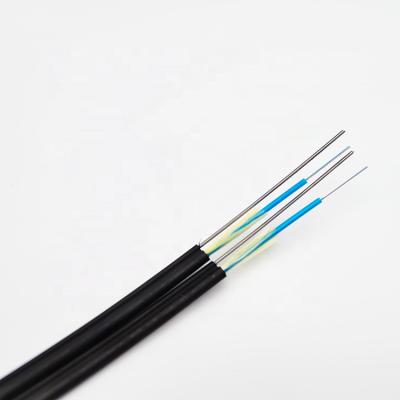 China Outdoor Core Figure 8 2 4 6 8 12 Aerial Optical Fiber Cable With Steel Messenger Gyxtc 8y for sale