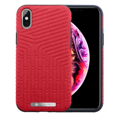 China New Next Shockproof Suede Cell Case Tpu Phone Cover For iPhone XS for sale