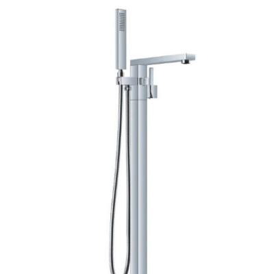 China Luxury Home Floor Stand Faucets Floor Standing Bathtub Faucet for sale