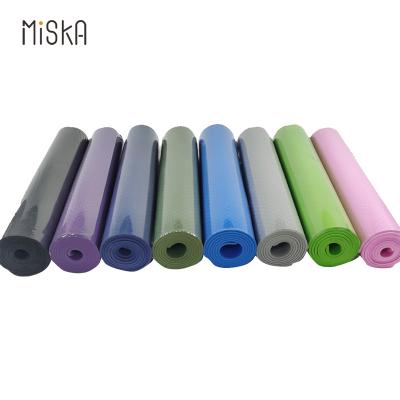 China Custom Yoga Mats OEM Logo Yoga Mat Durable Yoga Mat Eco Friendly Material Tpe Tape Wholesale for sale