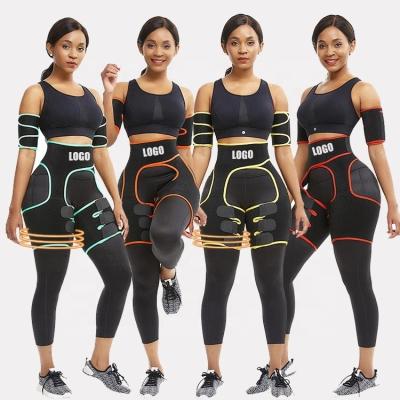 China 2021 Antibacterial Thigh Leg Shaper Antibacterial High Body Waist Shapers Private Label Compression Shapewear Belly Tummy Thigh Shapers For Women for sale