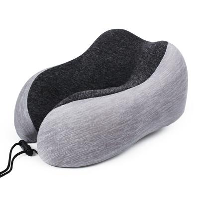 China Anti-static Popular Car Silk Neck Ice Summer Pillow Memory Foam U Shape Pillow for sale