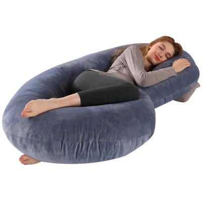 China Anti-static Modern New Design Pregnancy Body Maternity Pillow c Shaped Maternity Pillow for sale