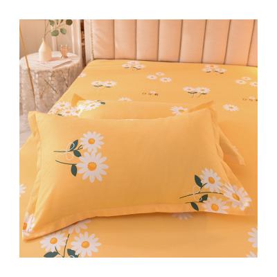 China Hot Selling Anti-Static Printed 48*74cm Custom 100% Cotton Pillowcase Cover Polyester Bed Pillow Case for sale