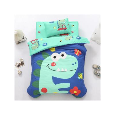 China Wholesale Anti-static Printed Cartoon High Quality Bed Set 100%cotton Bedding Children's Bed Set for sale