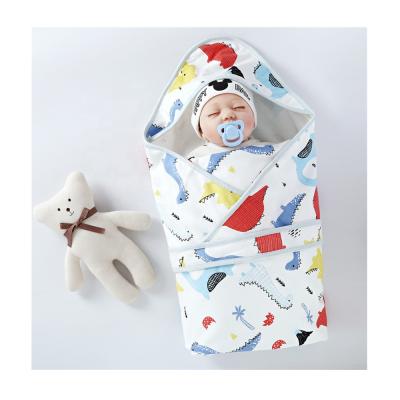 China Baby Anti-Static Blanket Wrap Wrap & Turban Sets Newborn Sleep Bags Organic Cotton Baby Wrap Blankets for sale