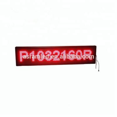 China Programmable Porcelain INDOOR Roller LED Name Badge Sign for sale