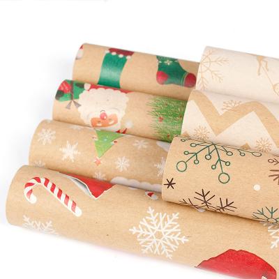 China Wholesale 50*70cm 80g Recyclable Custom Christmas Art Paper Gift Wrapping Paper from SY Gift Wrapping Paper Manufacturer for sale