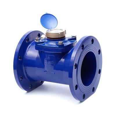 China Woltman Removable Type Widely Used In Africa ISO 4064 Industrial Class B WOLTMANN Cast Iron Flange Removable Dry Cold Water Meter for sale