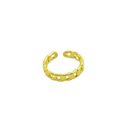 China Eico FASHIONABLE Custom Unique Custom 18k Gold Plated Circle Earrings Charm For 2021 Korean Jwelery Women Earrings Cuff for sale