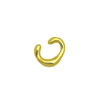 China Eico TRENDY 18k gold plated earrings cuff news statement simple circle fashion earrings for women jewelry for sale